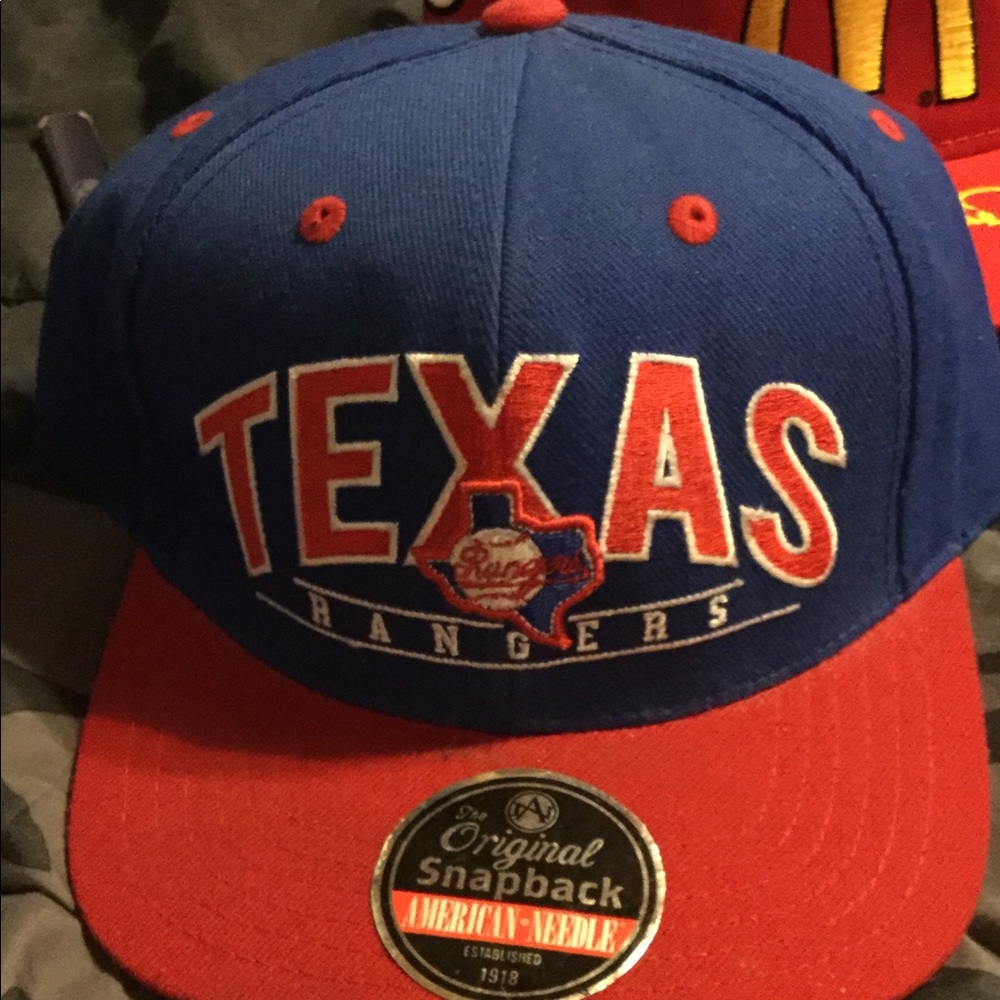 Texas rangers snapback American needle vintage